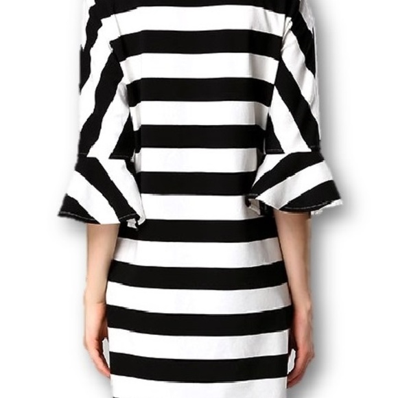 Striped Hi Lo Loose Fit Dress - Picture 2 of 5